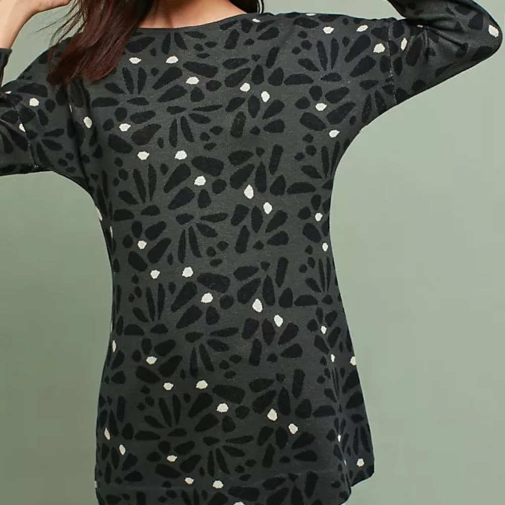 Anthropologie Field Flower Sarina Tunic Sweater